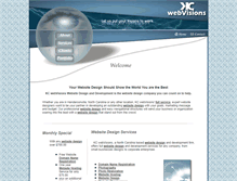 Tablet Screenshot of kcwebvisions.com